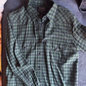 Filson Pearl Snap Flannel